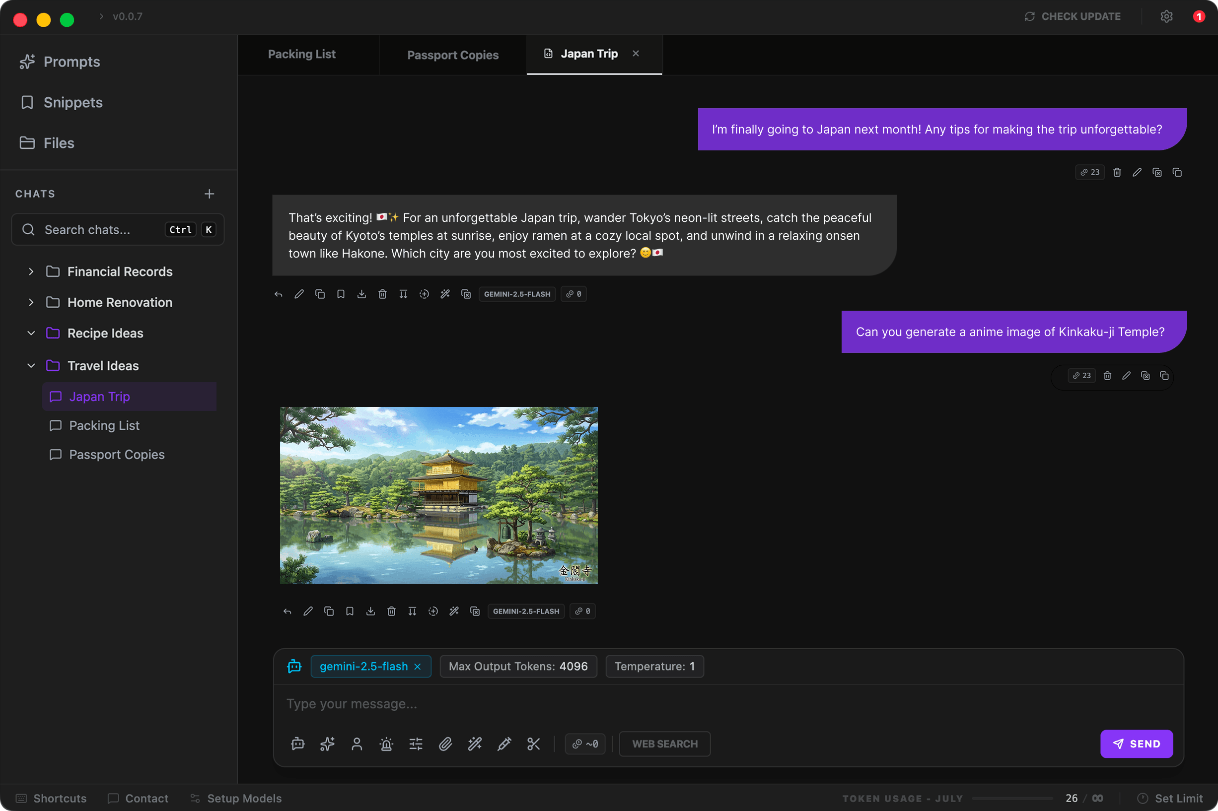 App Interface Preview